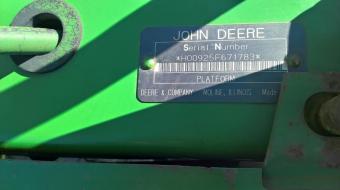 Жатка зернова John Deere 925 Flex, під John Deere foto 7
