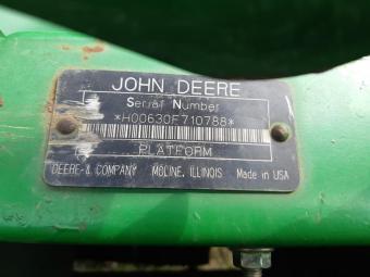 Жатка John Deerе 630F Hydro-Flex 9,1м адаптированая под Lexion foto 6