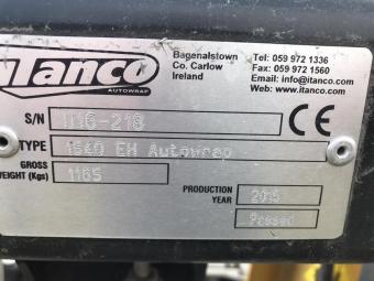 Обмотувальник тюків Tanco 1540 EH Autowrap, 2015 р.в. foto 8