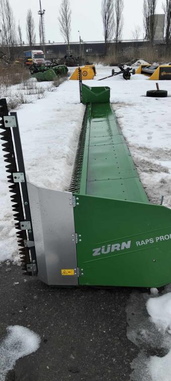 Приспособление для уборки рапса или рапсовый стол Zurn foto 16