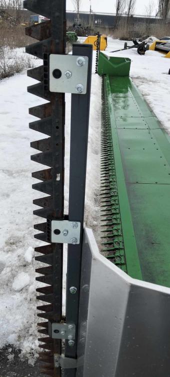 Приспособление для уборки рапса или рапсовый стол Zurn foto 19
