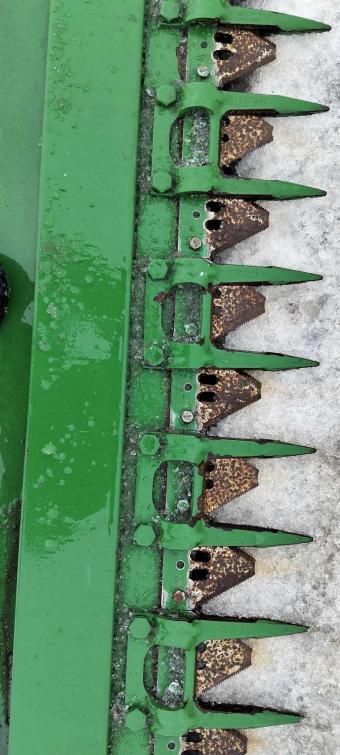 Приспособление для уборки рапса или рапсовый стол Zurn foto 10