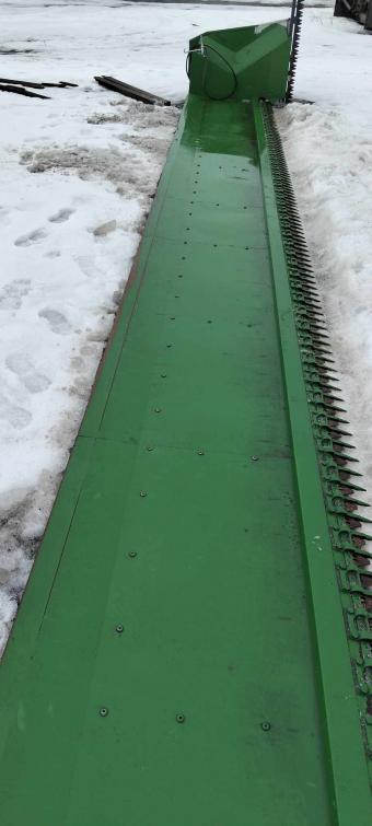 Приспособление для уборки рапса или рапсовый стол Zurn foto 8