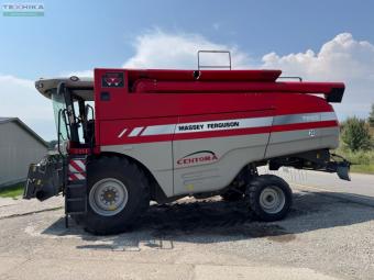 Комбайн Massey Ferguson MF 7280 Centora 2012 р.в, жатка AGCO Power Flow 7,75 , транспортная тележка foto 4