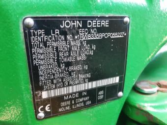 Трактор John Deere 8335R , 2015 г.в foto 11