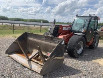 Погрузчик телескопический MANITOU MLT 731T, 2010 г.в. foto 4