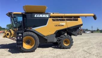 CLAAS LEXION 740 2014 г.в. foto 4