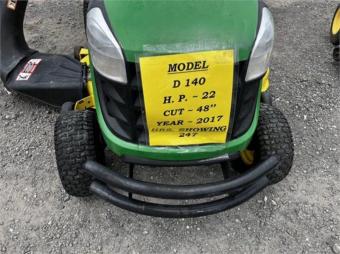 Газонокосилка John Deere D140 2017 г.в. foto 3