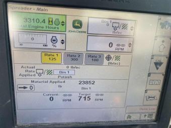 Опрыскиватель-разбрасыватель John Deere R4038 2014 г.в.(комплект бочка+штанга ) foto 24