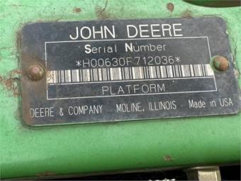 Жатка John Deere 630F HydraFlex 9,1 м foto 2