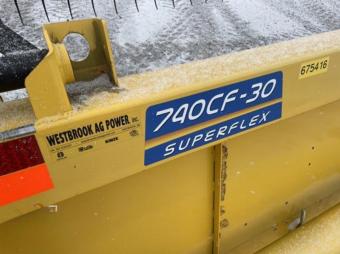 Жатка  NEW HOLLAND 740CF SuperFlex 2012 г.в. foto 5