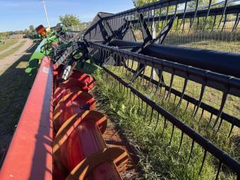 Жатка зерновая Case IH 1020 (Flex)-7,6м 1998 г.в. foto 3