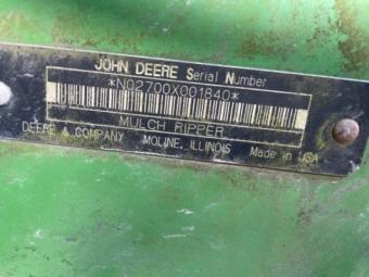 Дисковый глубокорыхлитель John Deere 2700 на 7 стоек foto 3