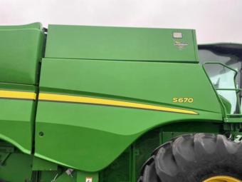 Комбайн John Deere S670 2012 г.в foto 8