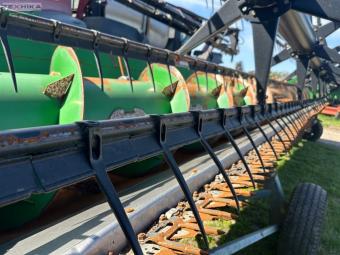 Комбайн John Deere 9770 STS Bullet Rotor , 2008 г.в, жатка John Deere 630F,транспортная телега foto 10