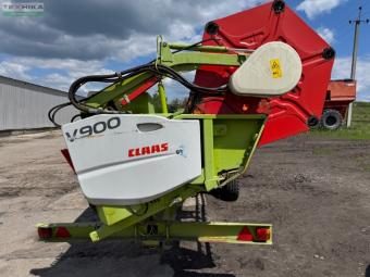 Жатка CLAAS VARIO 900, 2013 г.в. с транспортной тележкой