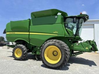 Комбайн John Deere S 670, 2012 г.в..