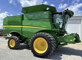 Комбайн John Deere S 670, 2012 г.в..