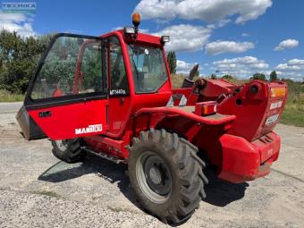 Телескопический подъемник Manitou MT 1440 2007 г.в. foto 10