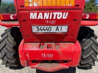 Телескопический подъемник Manitou MT 1440 2007 г.в. foto 3
