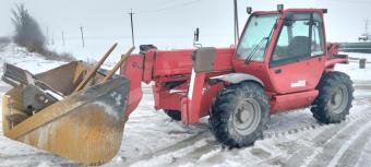 Телескопический подъемник Manitou MT 1440 2007 г.в. foto 3