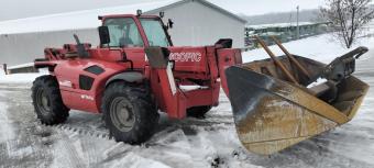 Телескопический подъемник Manitou MT 1440 2007 г.в. foto 7