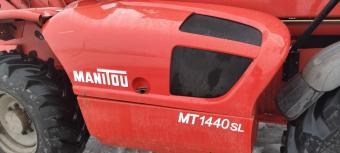 Телескопический подъемник Manitou MT 1440 2007 г.в. foto 30