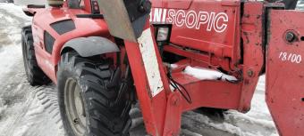 Телескопический подъемник Manitou MT 1440 2007 г.в. foto 14
