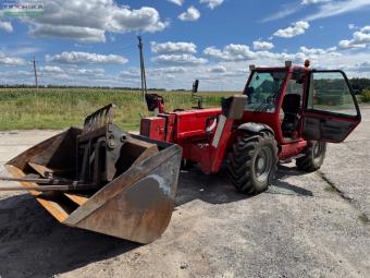 Телескопический подъемник Manitou MT 1440 2007 г.в. foto 8