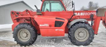 Телескопический подъемник Manitou MT 1440 2007 г.в. foto 11