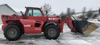 Телескопический подъемник Manitou MT 1440 2007 г.в. foto 8
