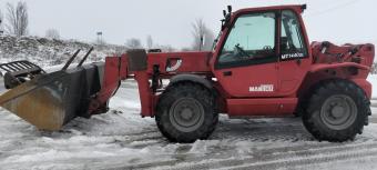 Телескопический подъемник Manitou MT 1440 2007 г.в. foto 6