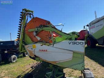 Жатка CLAAS VARIO 900, 2011 г.в. с транспортной тележкой