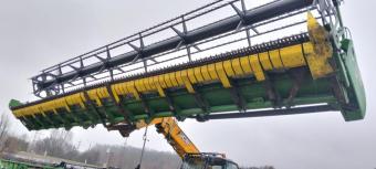 Жатка 635F John Deere HydroFlex 2010 г.в foto 17